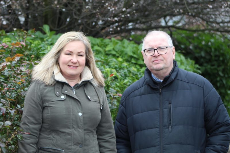 Sandra Bauer and David Sullivan - your local Labour team for Kidbrooke Village and Sutcliffe